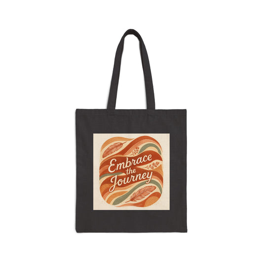 Canvas Tote Bag - Embracing The Journey