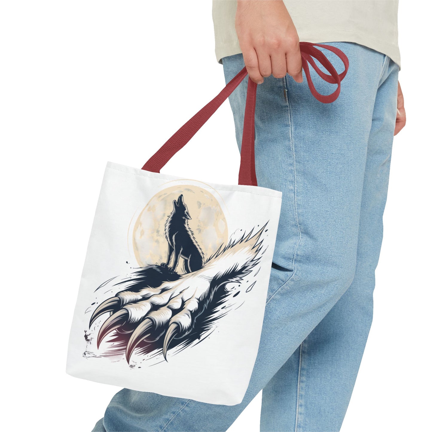 wolf claw Tote Bag