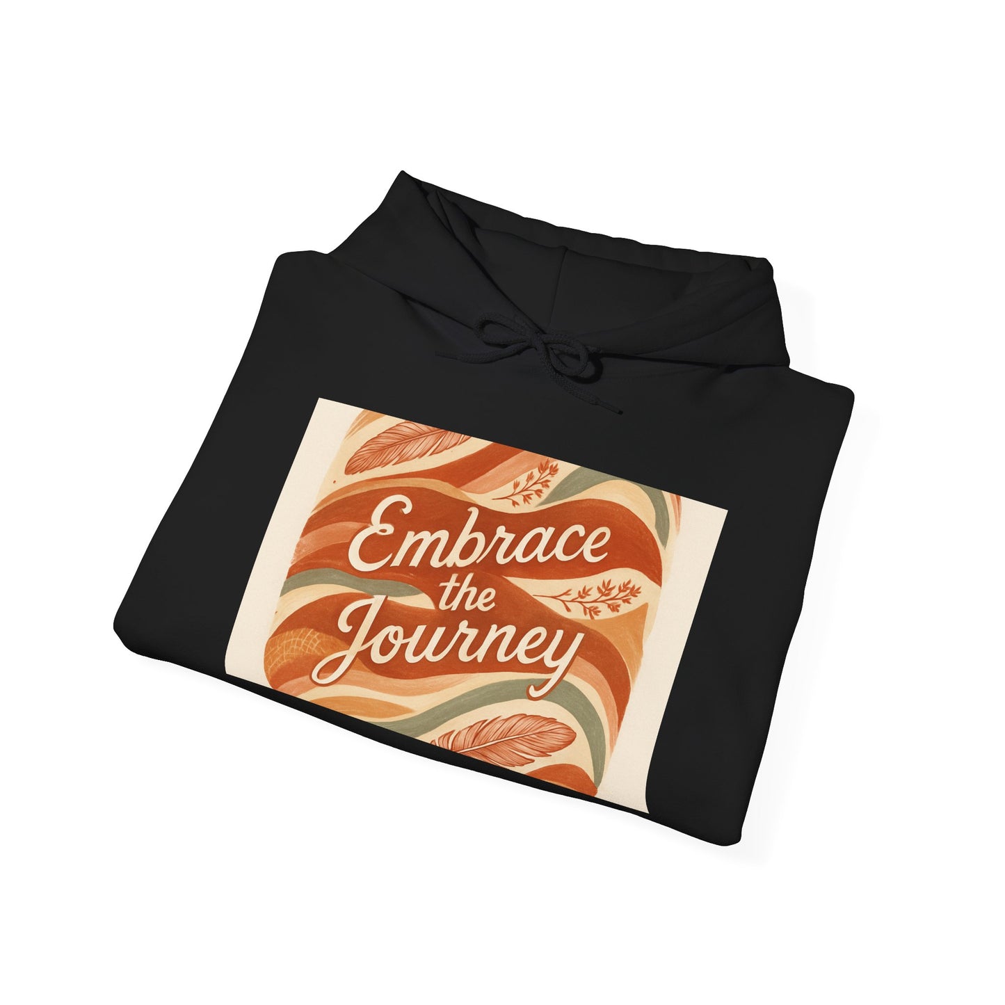 Hoodie - 'To Embrace the Journey' Unisex Heavy Blend™ Sweatshirt