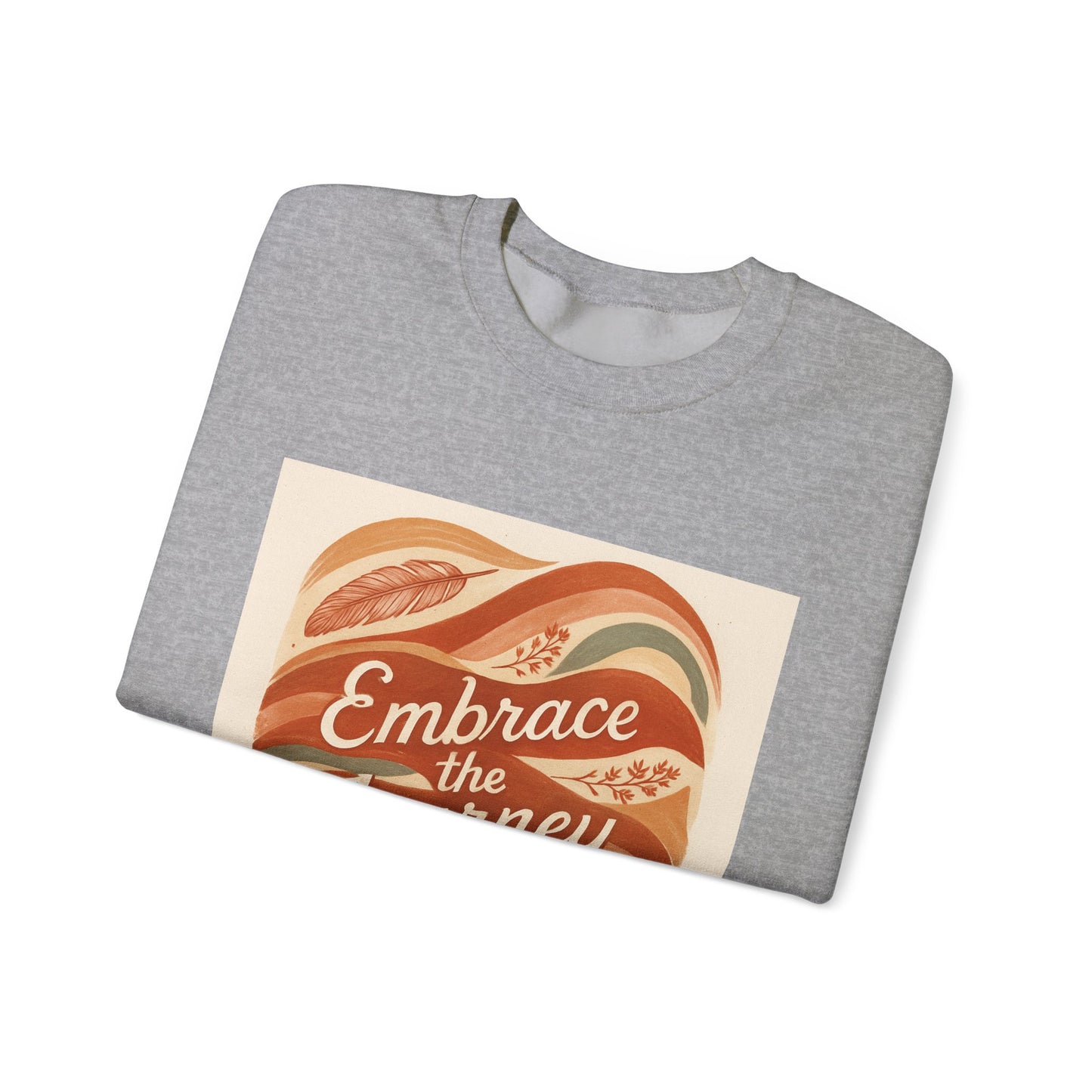 Crewneck Sweatshirt To Embrace The Journey