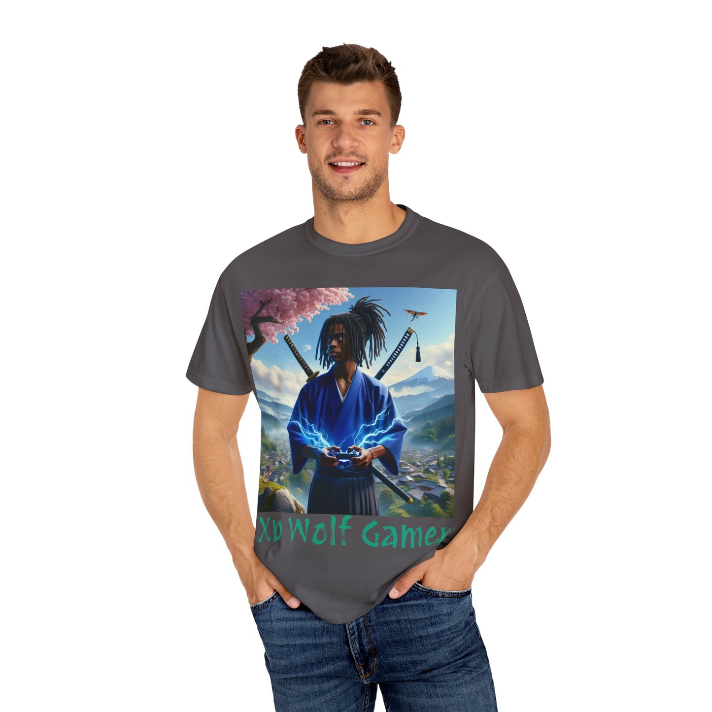 XP Wolf Gamer graphic Tee (The Lone Gamer)
