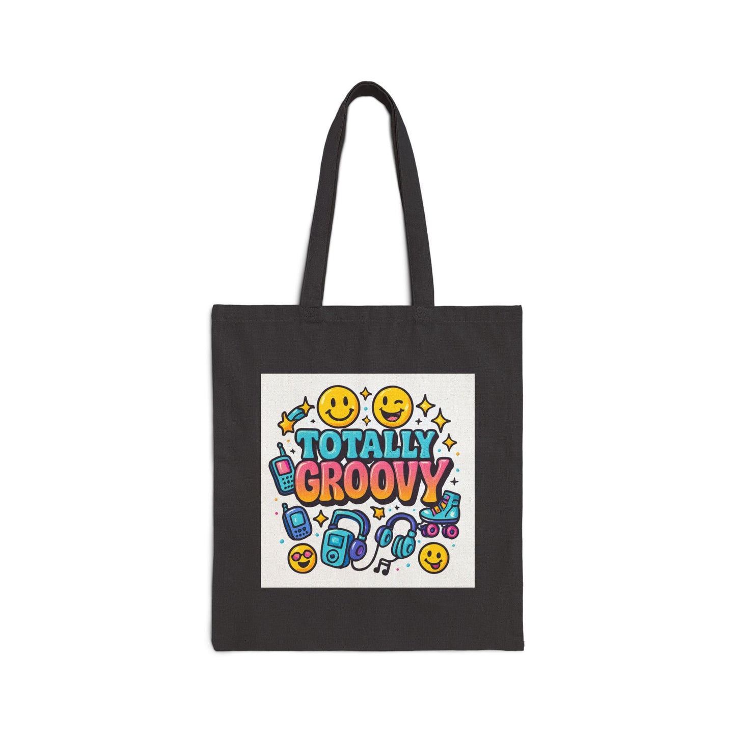 Groove Cotton Canvas Tote Bag