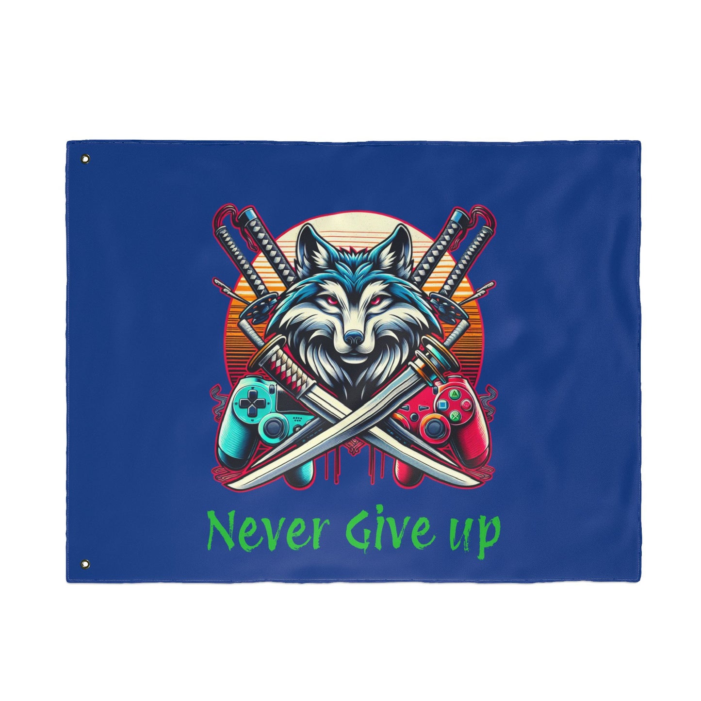 Flag - Xp Wolf Gamer Flag Double Sided Design