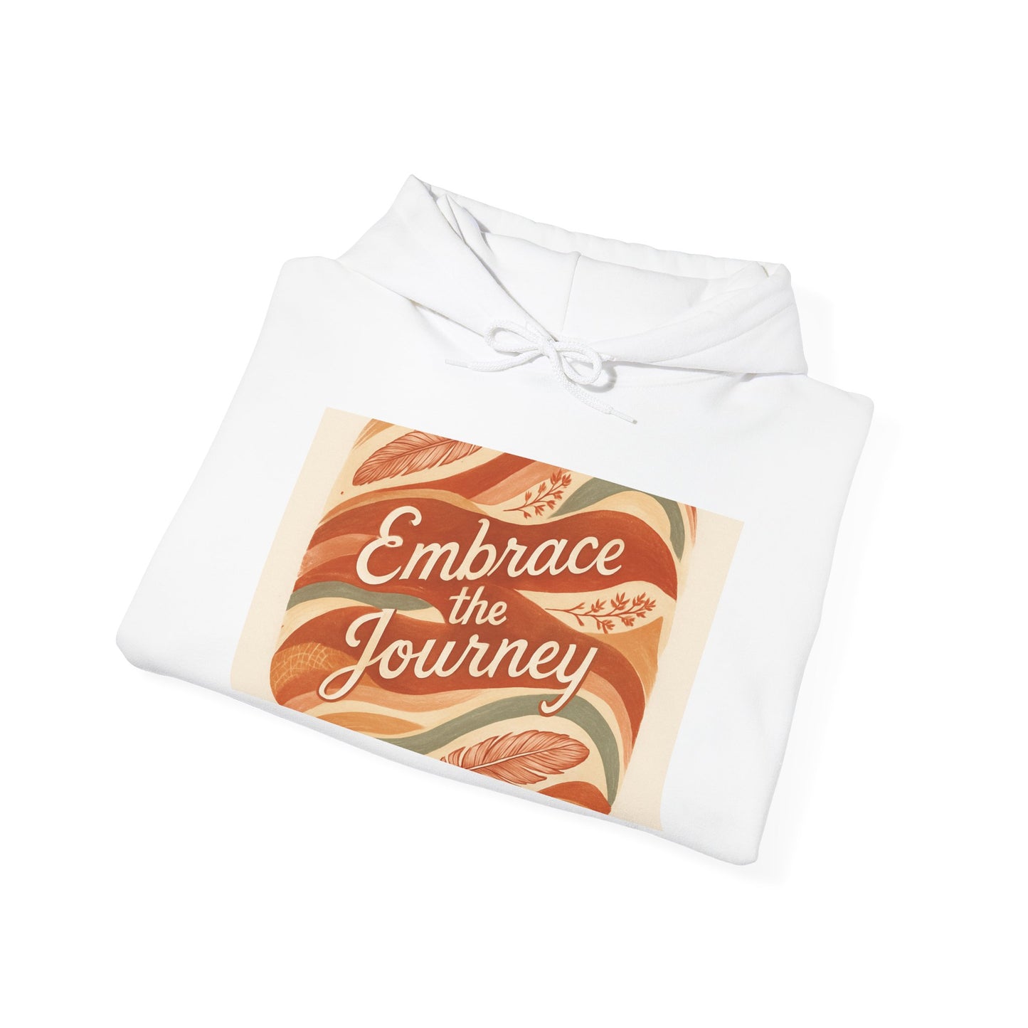 Hoodie - 'To Embrace the Journey' Unisex Heavy Blend™ Sweatshirt
