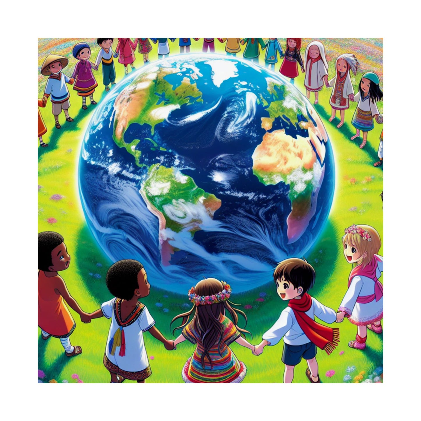 Peace And Love To The World Posters