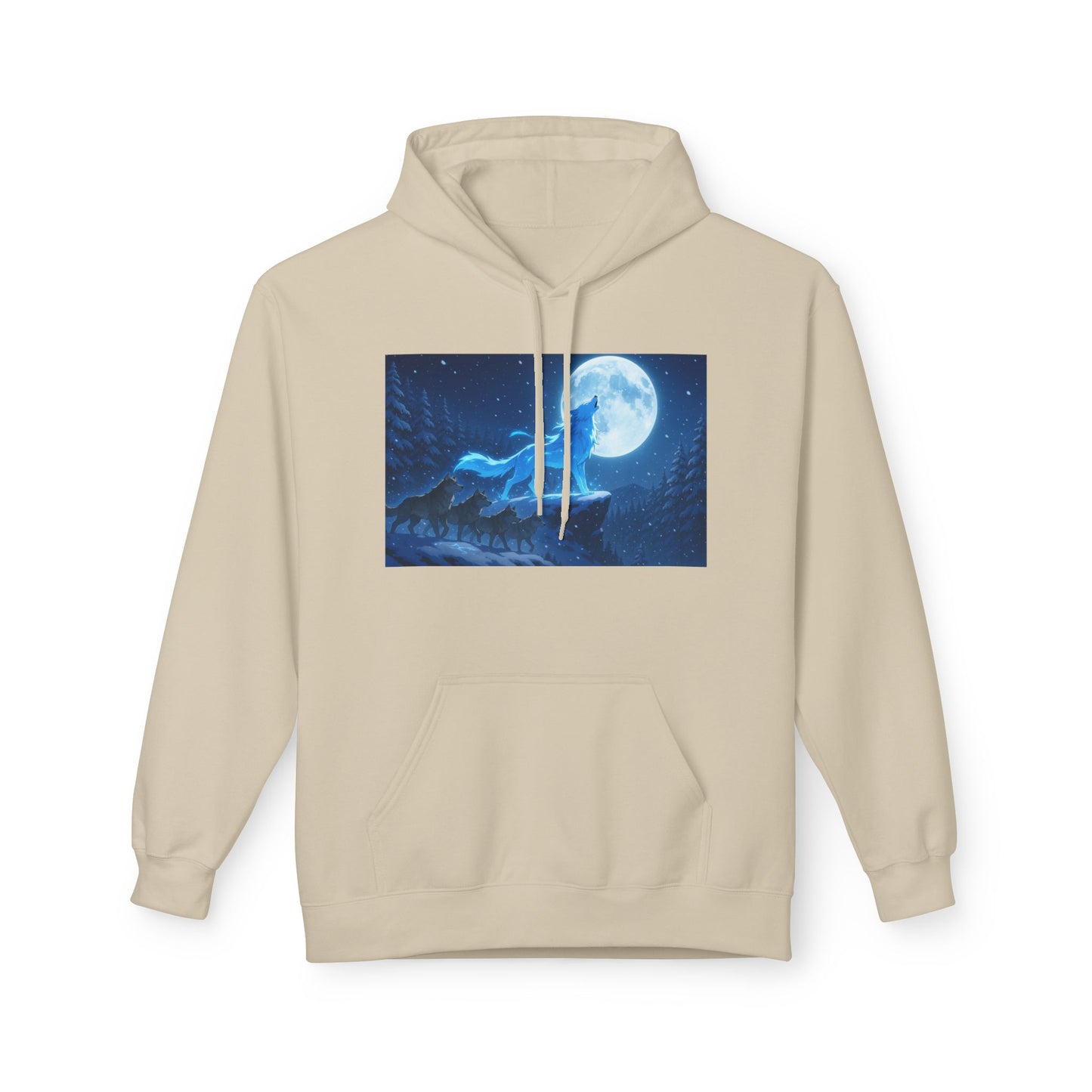 the Blue wolf Spirit hoodie
