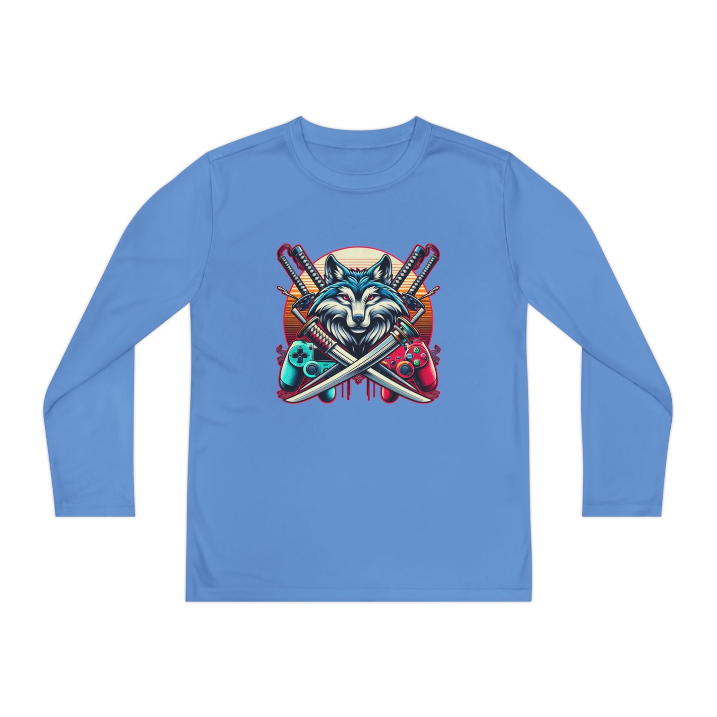 Xp wolf gamer long sleeve shirt