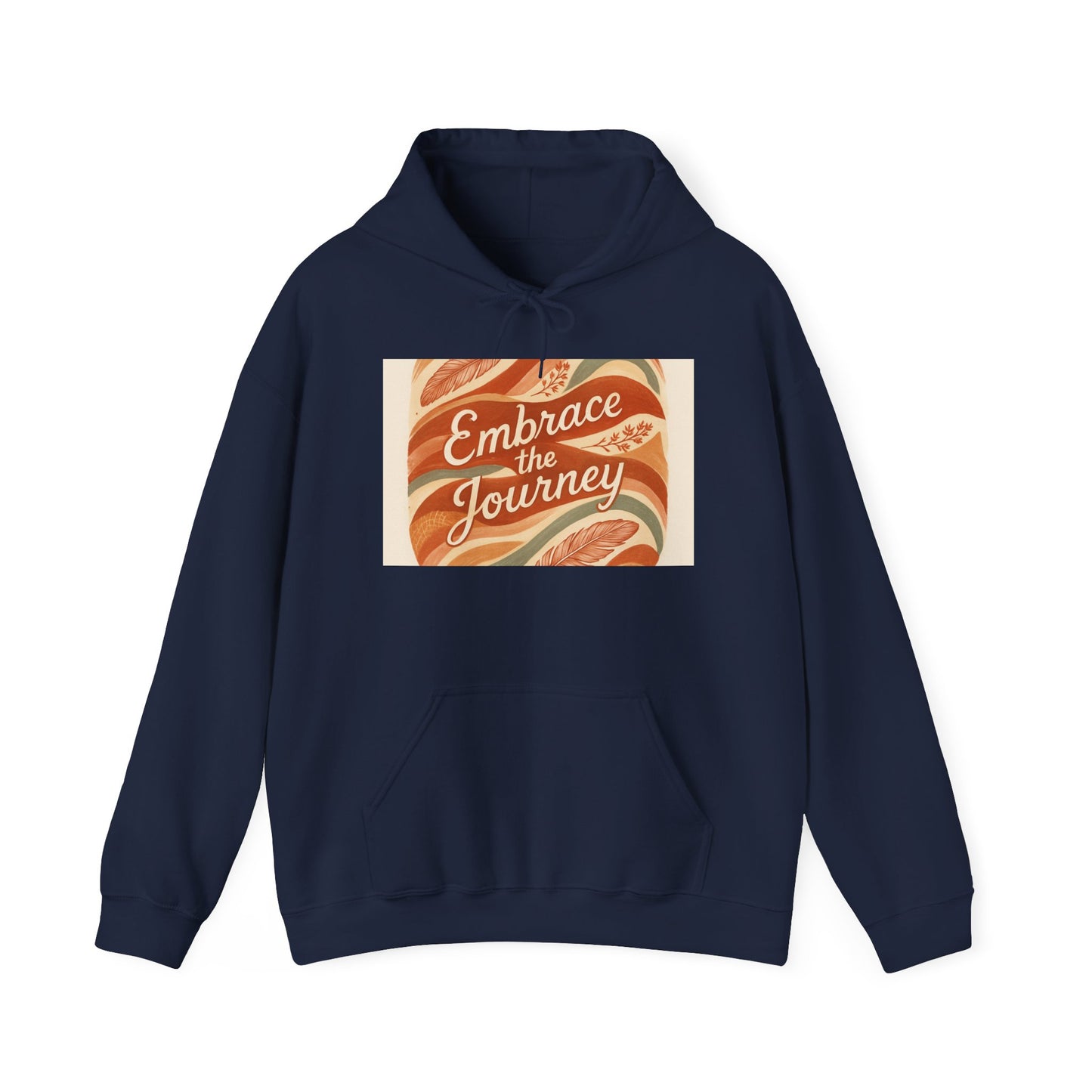 Hoodie - 'To Embrace the Journey' Unisex Heavy Blend™ Sweatshirt