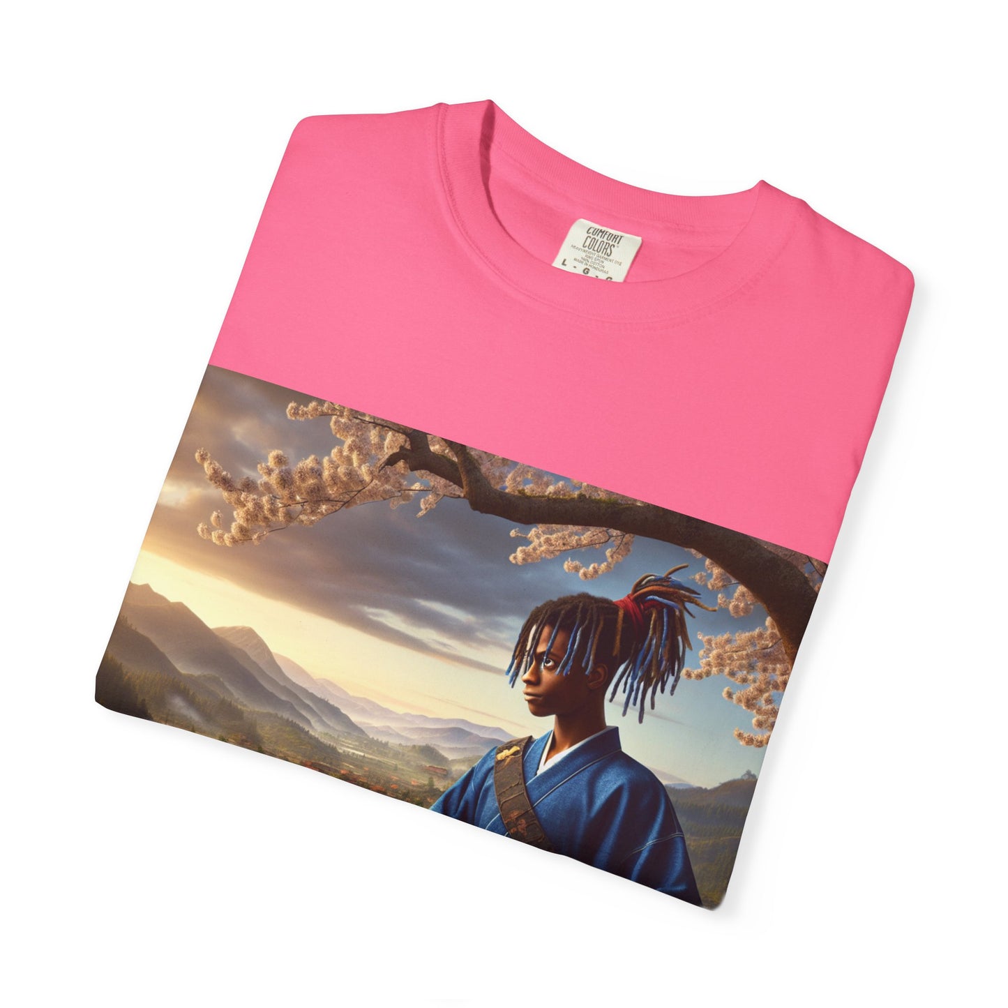 Gamer Graphic T-shirt - Warrior of Video Games and Lighting  Design