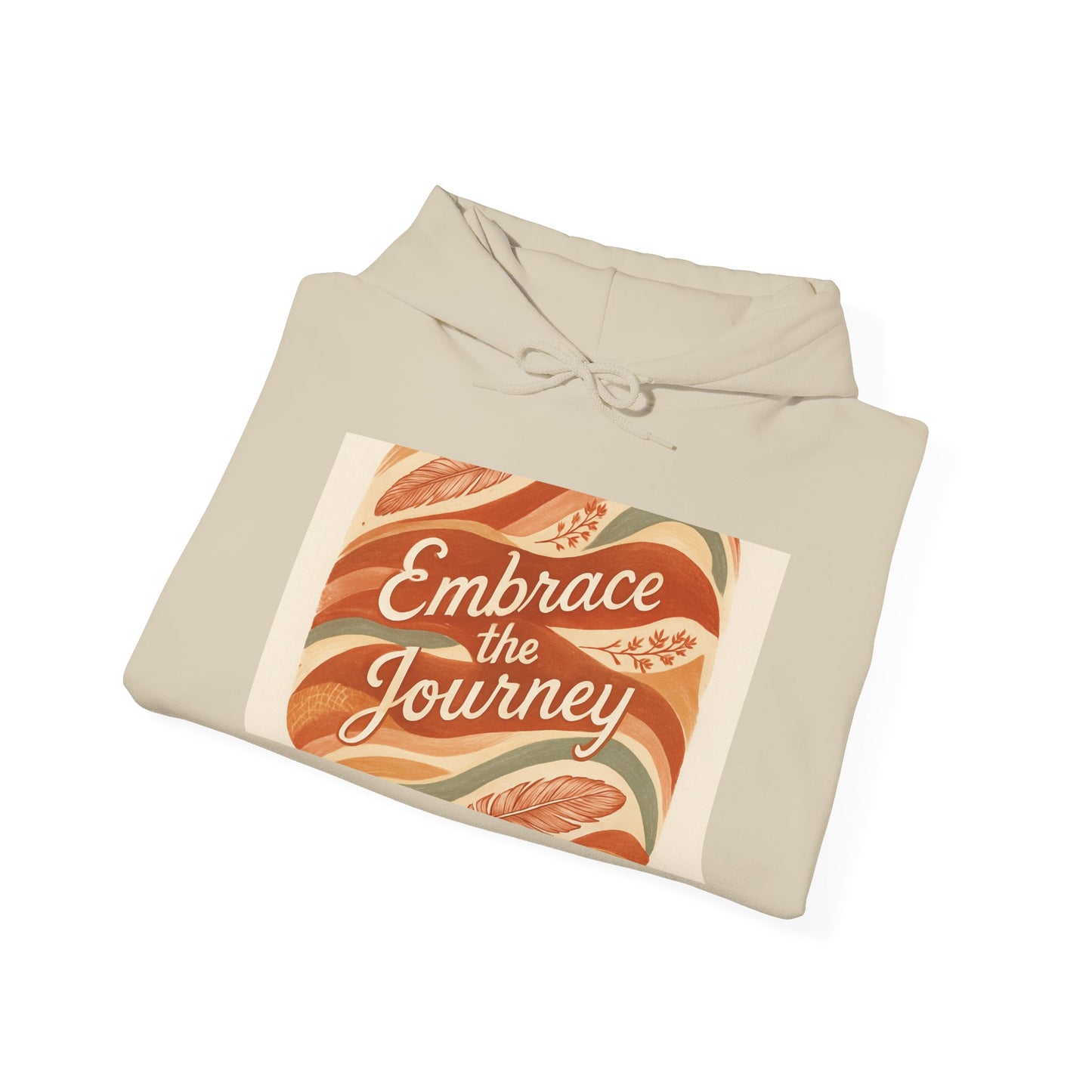 Hoodie - 'To Embrace the Journey' Unisex Heavy Blend™ Sweatshirt