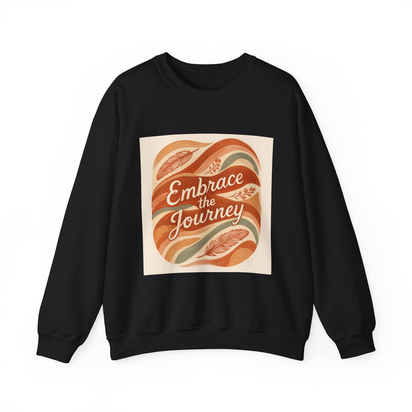 Crewneck Sweatshirt To Embrace The Journey