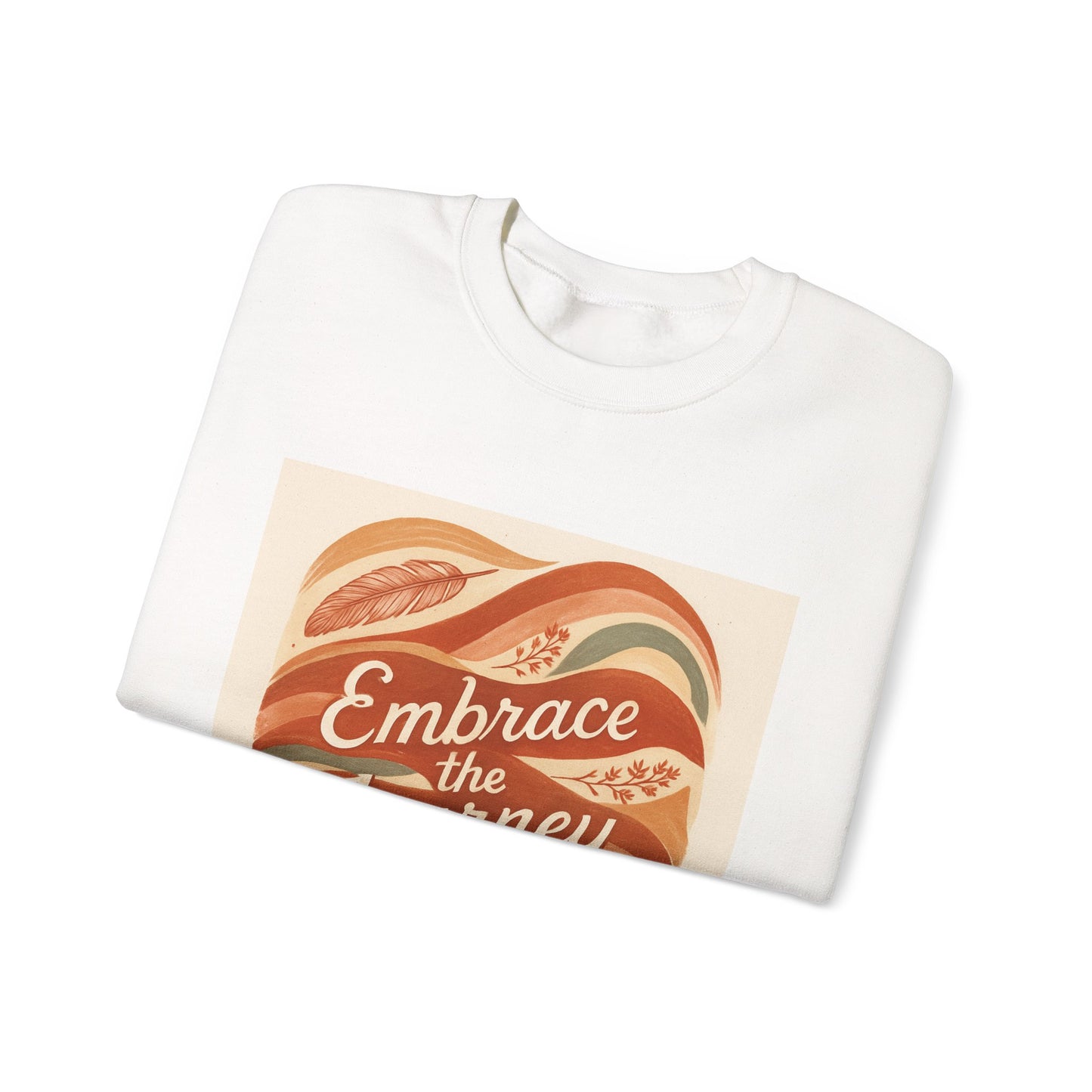 Crewneck Sweatshirt To Embrace The Journey