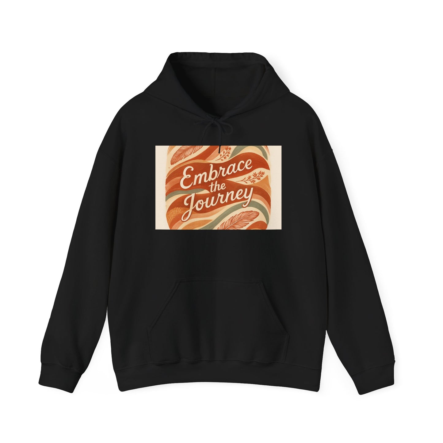 Hoodie - 'To Embrace the Journey' Unisex Heavy Blend™ Sweatshirt