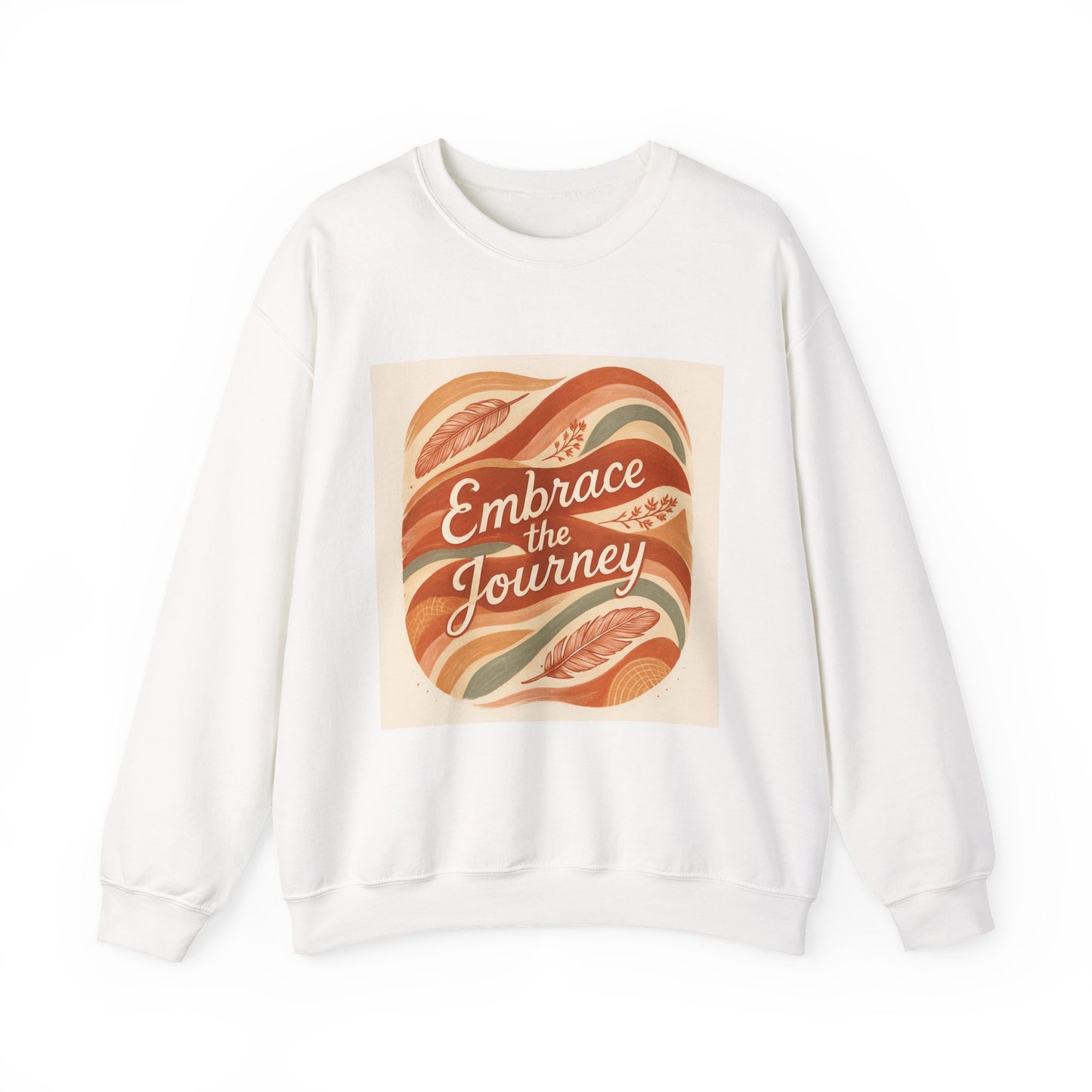 Crewneck Sweatshirt To Embrace The Journey