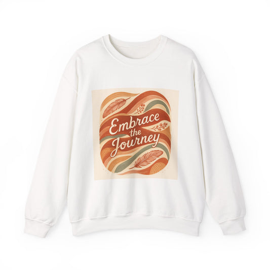 Crewneck Sweatshirt To Embrace The Journey