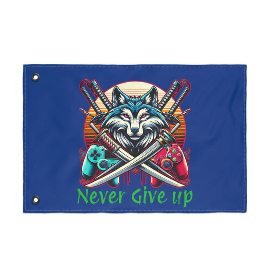 Flag - Xp Wolf Gamer Flag Double Sided Design