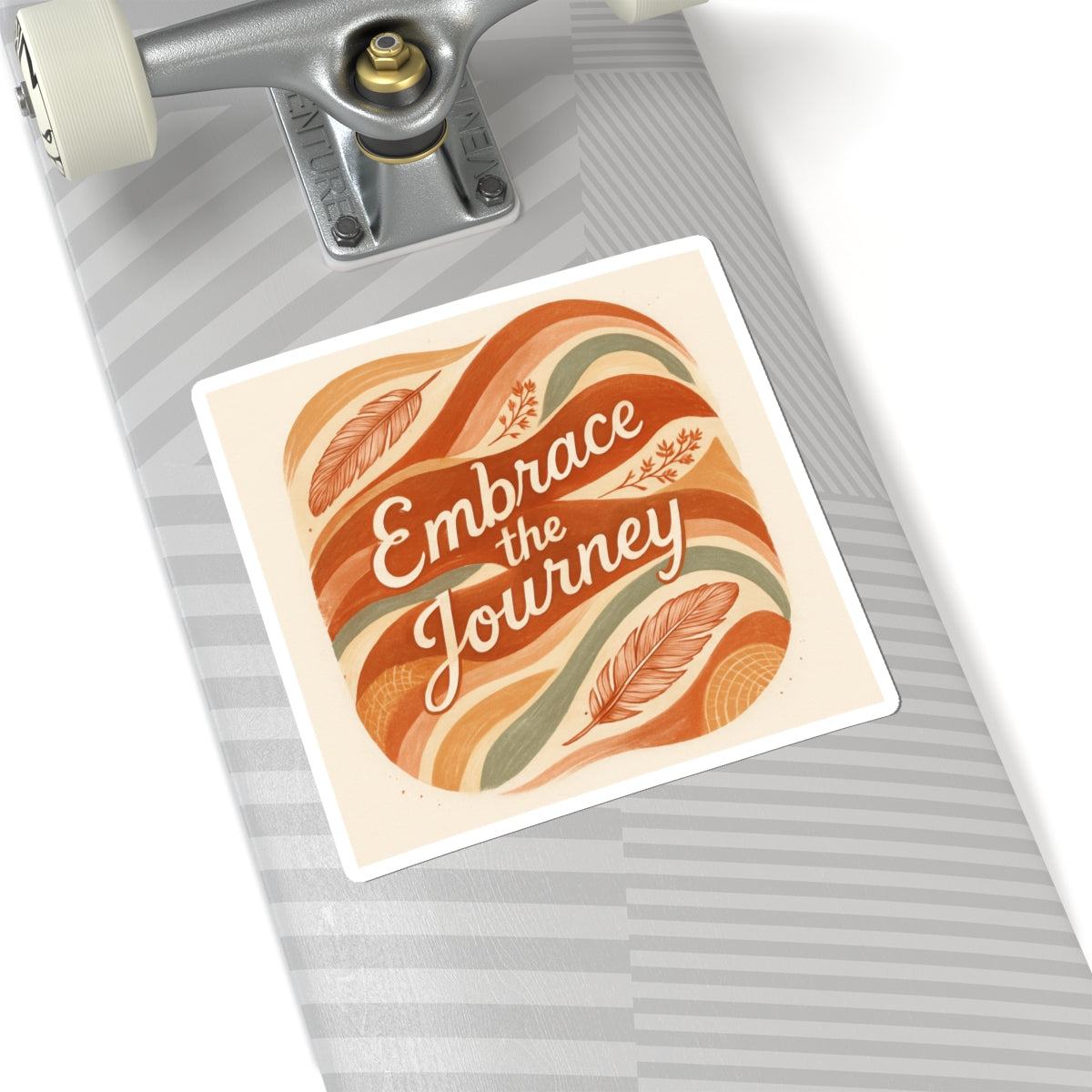 embrace the journey  Stickers
