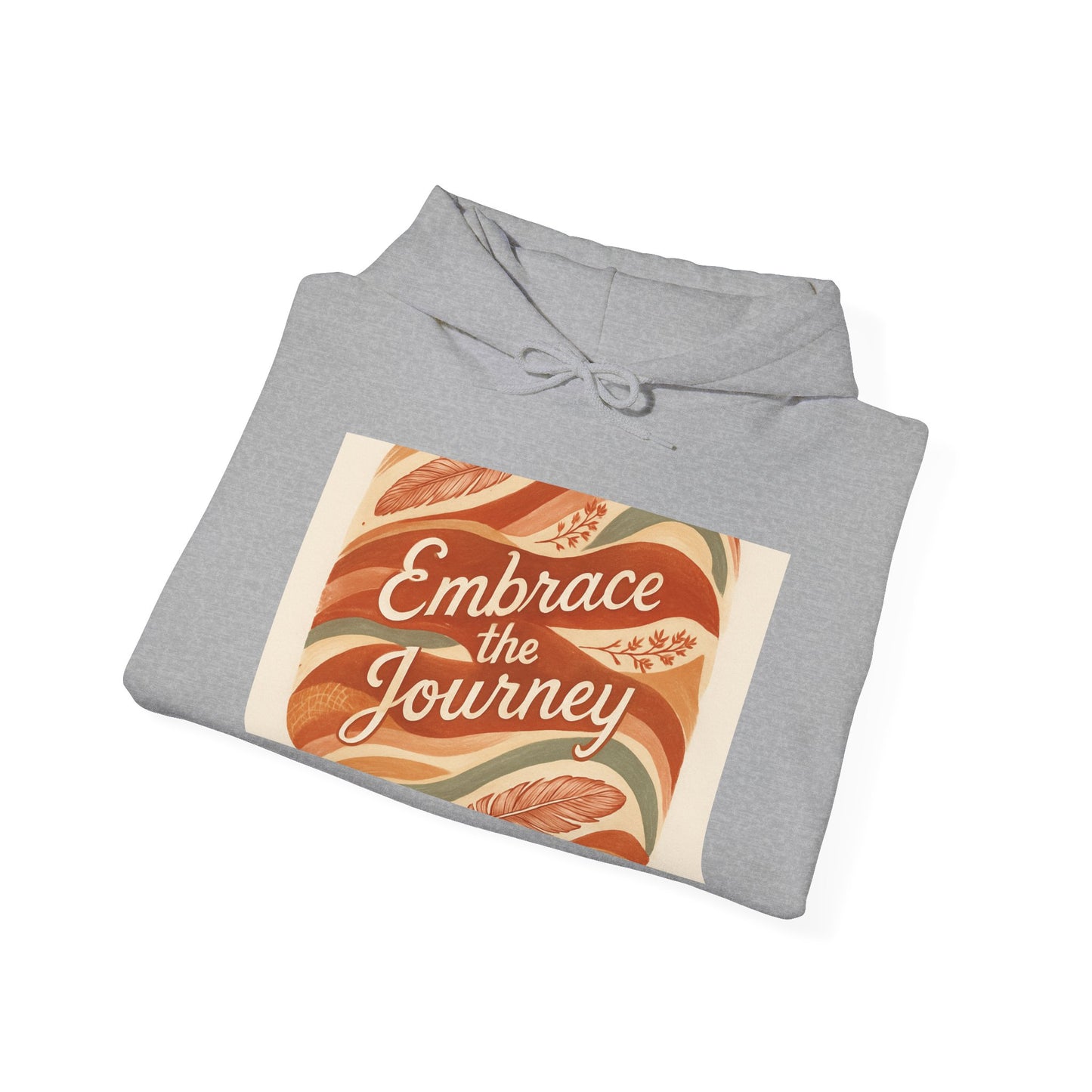 Hoodie - 'To Embrace the Journey' Unisex Heavy Blend™ Sweatshirt