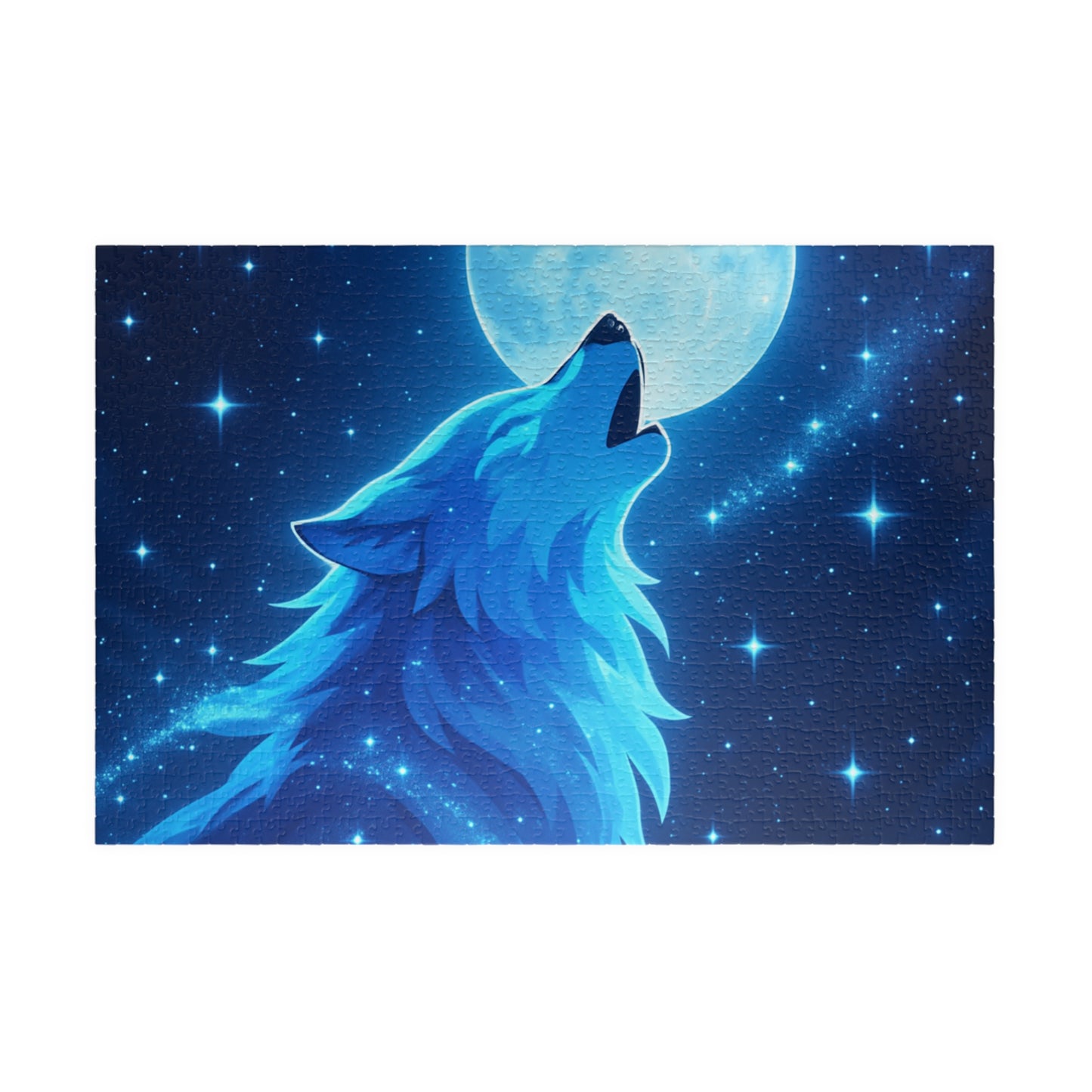 Puzzle Blue Wolf Spirit