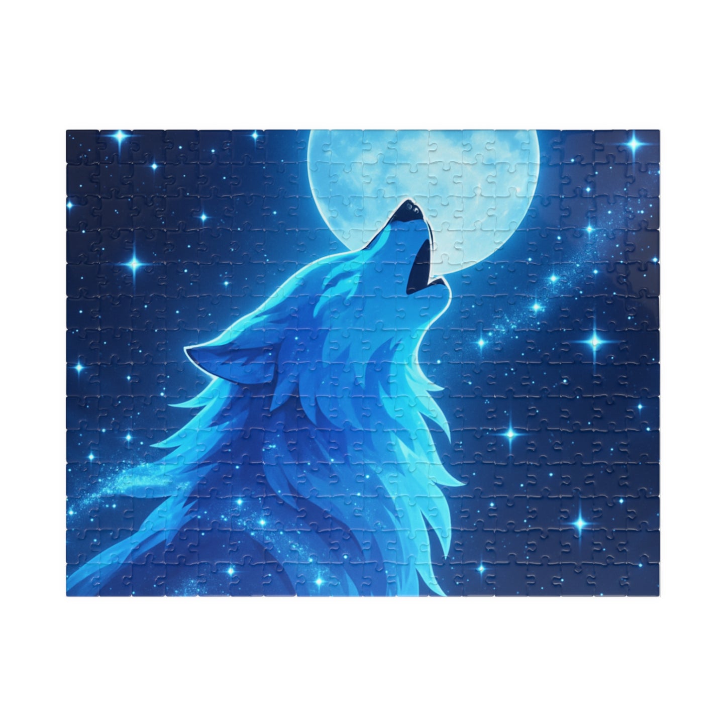 Puzzle Blue Wolf Spirit