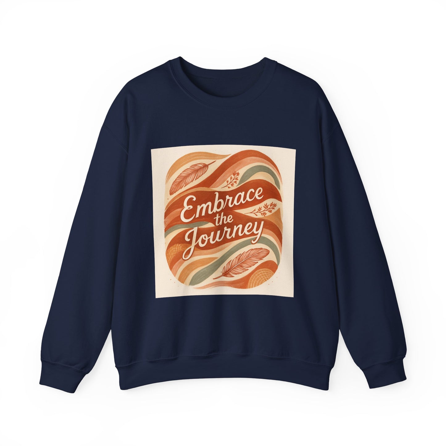 Crewneck Sweatshirt To Embrace The Journey