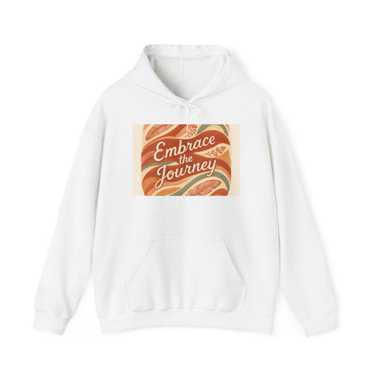 Hoodie - 'To Embrace the Journey' Unisex Heavy Blend™ Sweatshirt