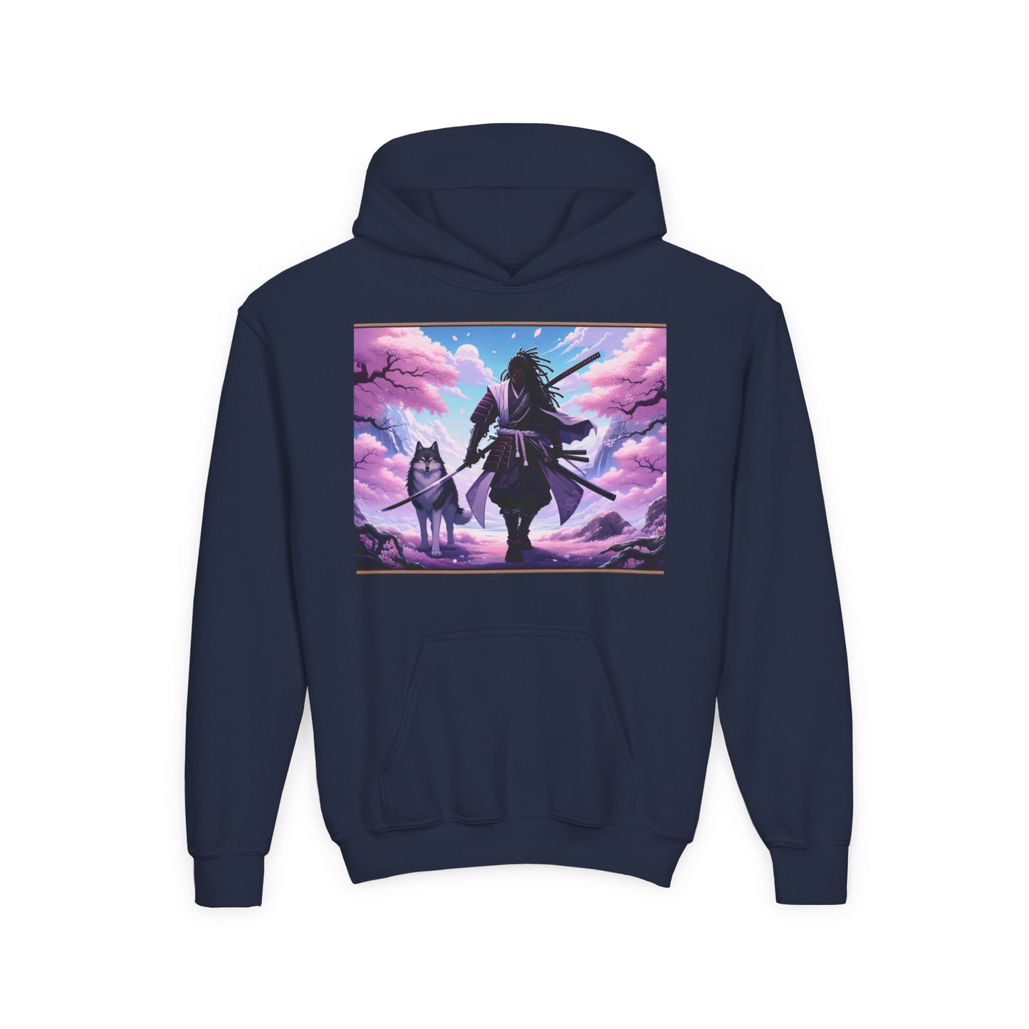 Walking The Wolves to Battle Youth Hooded Sweatshirt