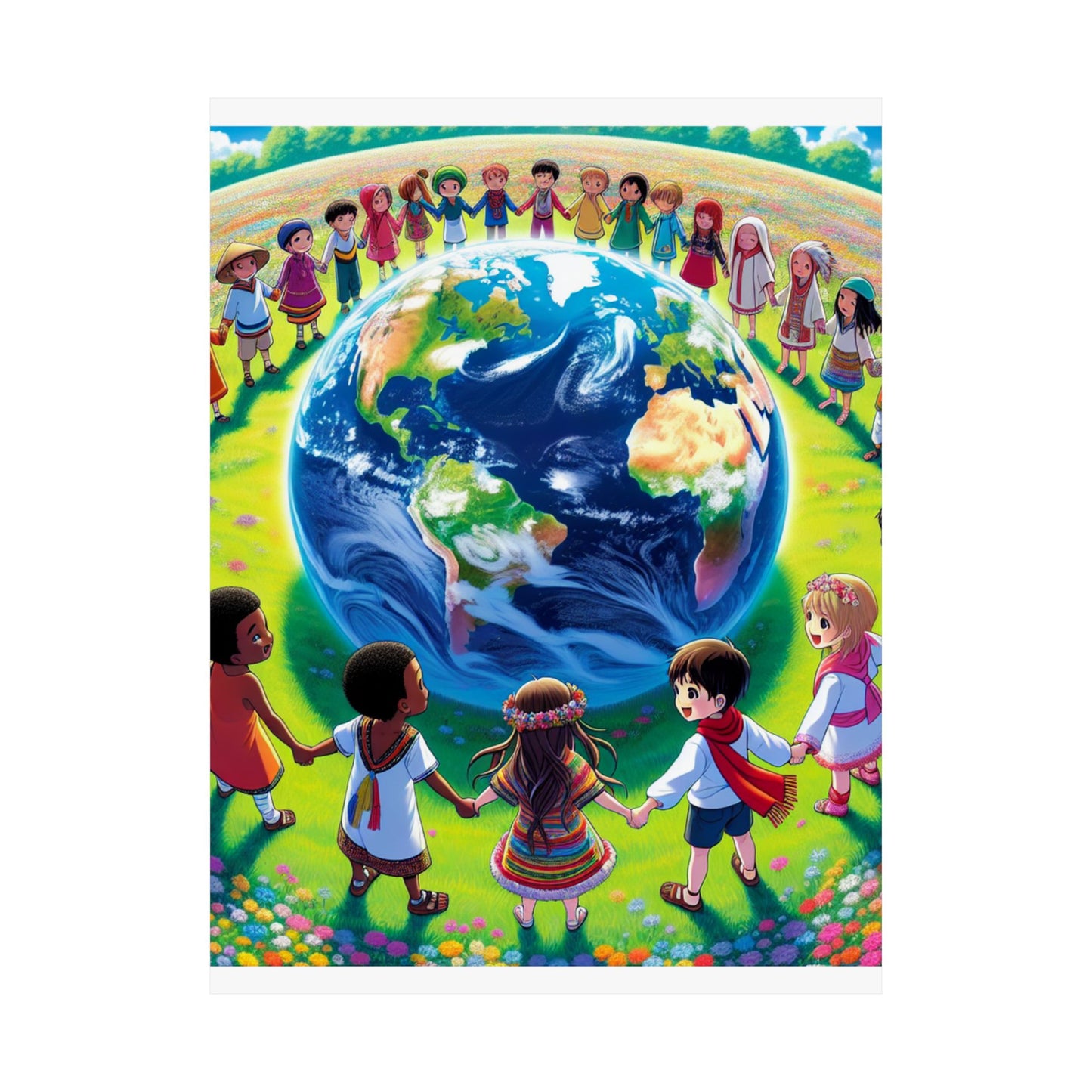 Peace And Love To The World Posters