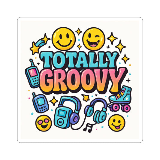 totally groovy Stickers