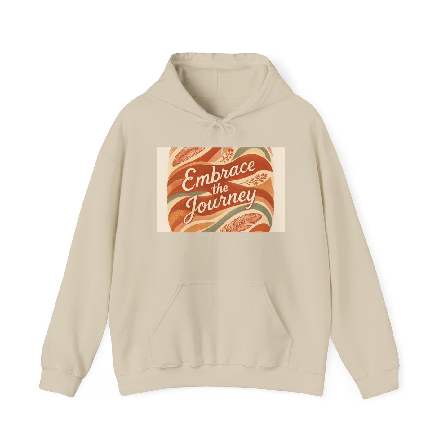 Hoodie - 'To Embrace the Journey' Unisex Heavy Blend™ Sweatshirt