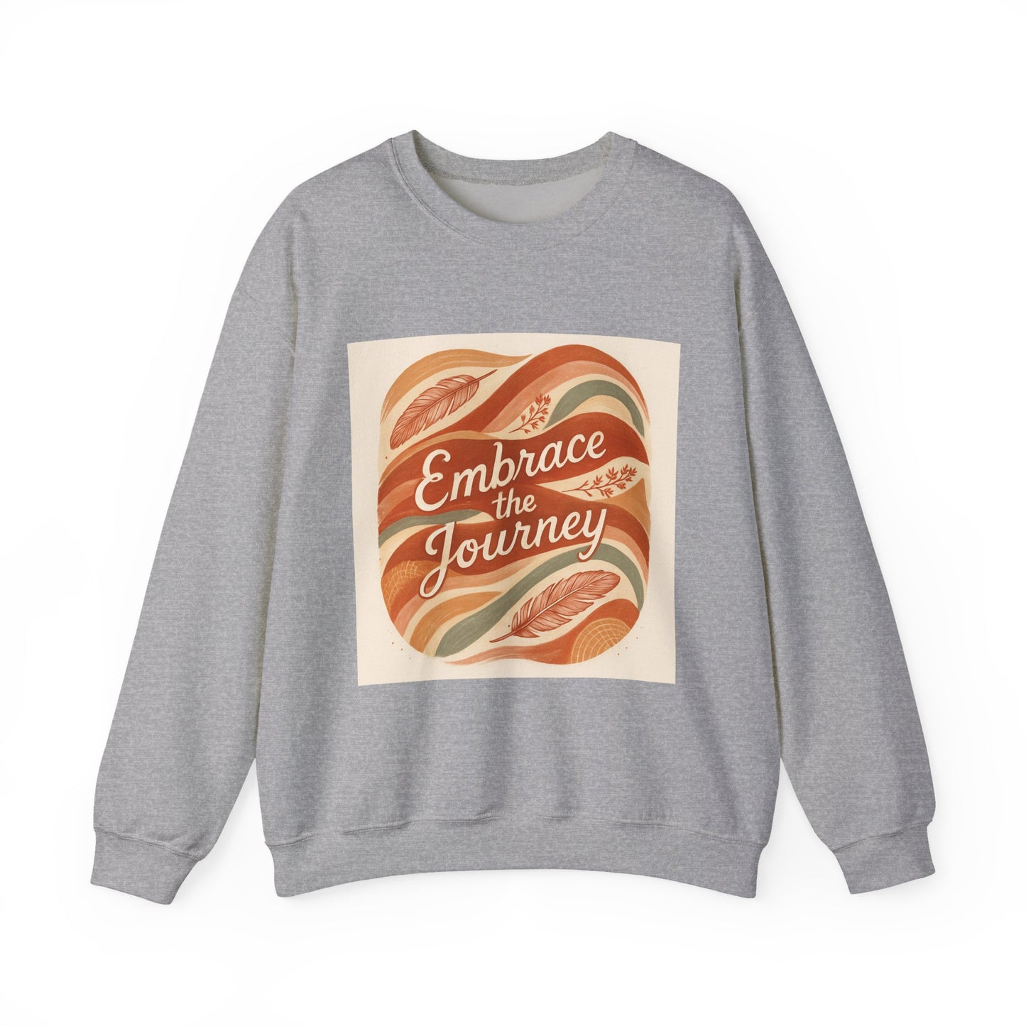 Crewneck Sweatshirt To Embrace The Journey