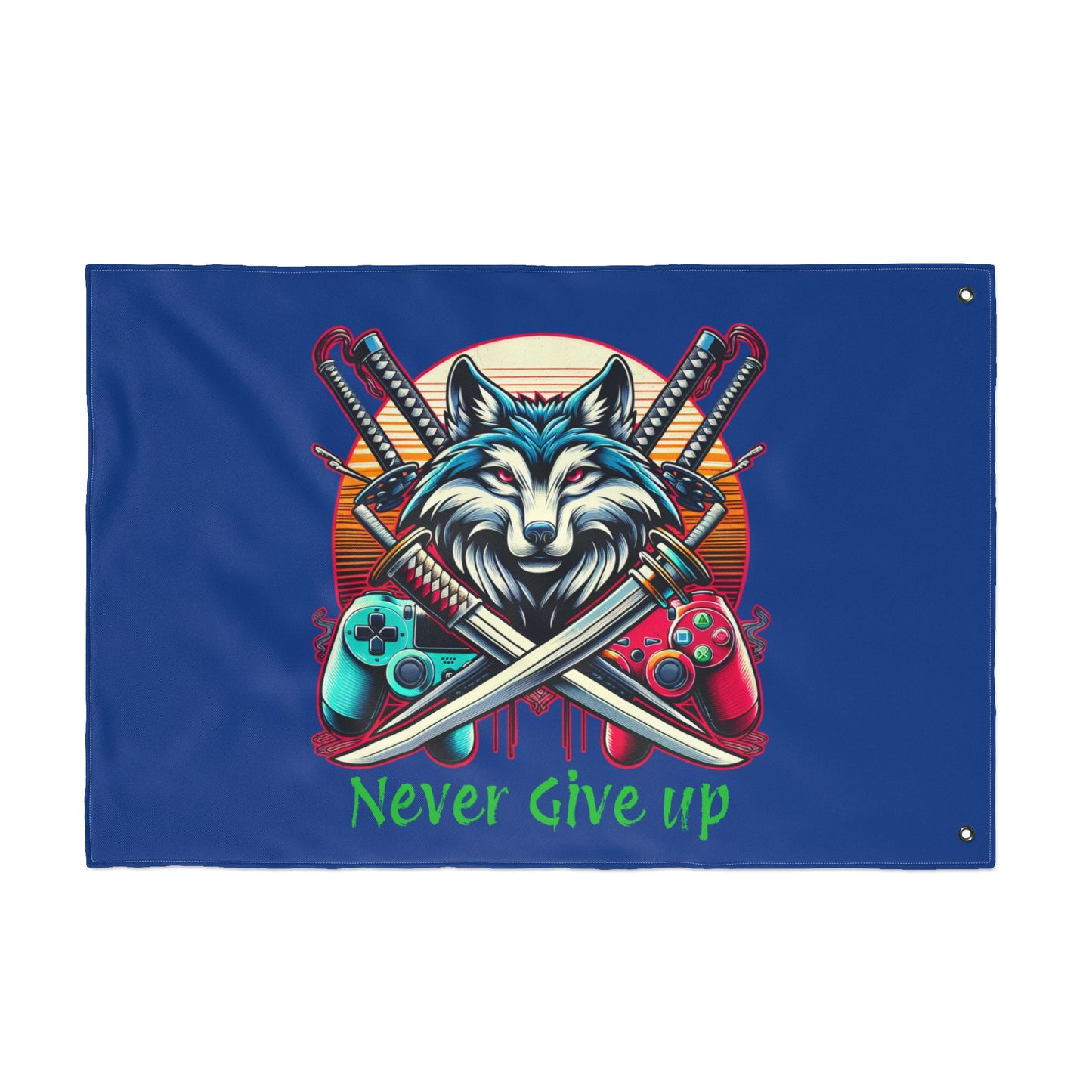 Flag - Xp Wolf Gamer Flag Double Sided Design