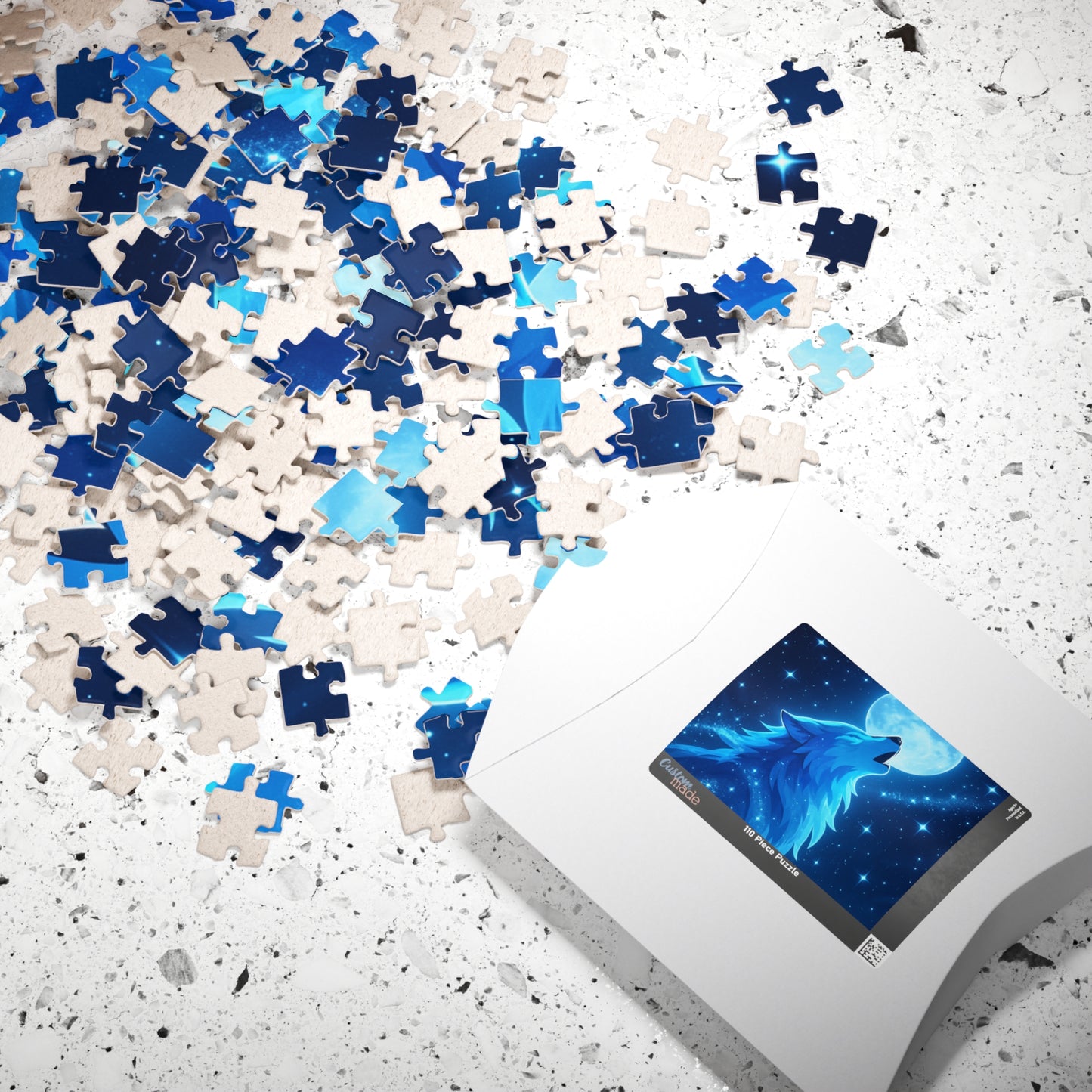 Puzzle Blue Wolf Spirit
