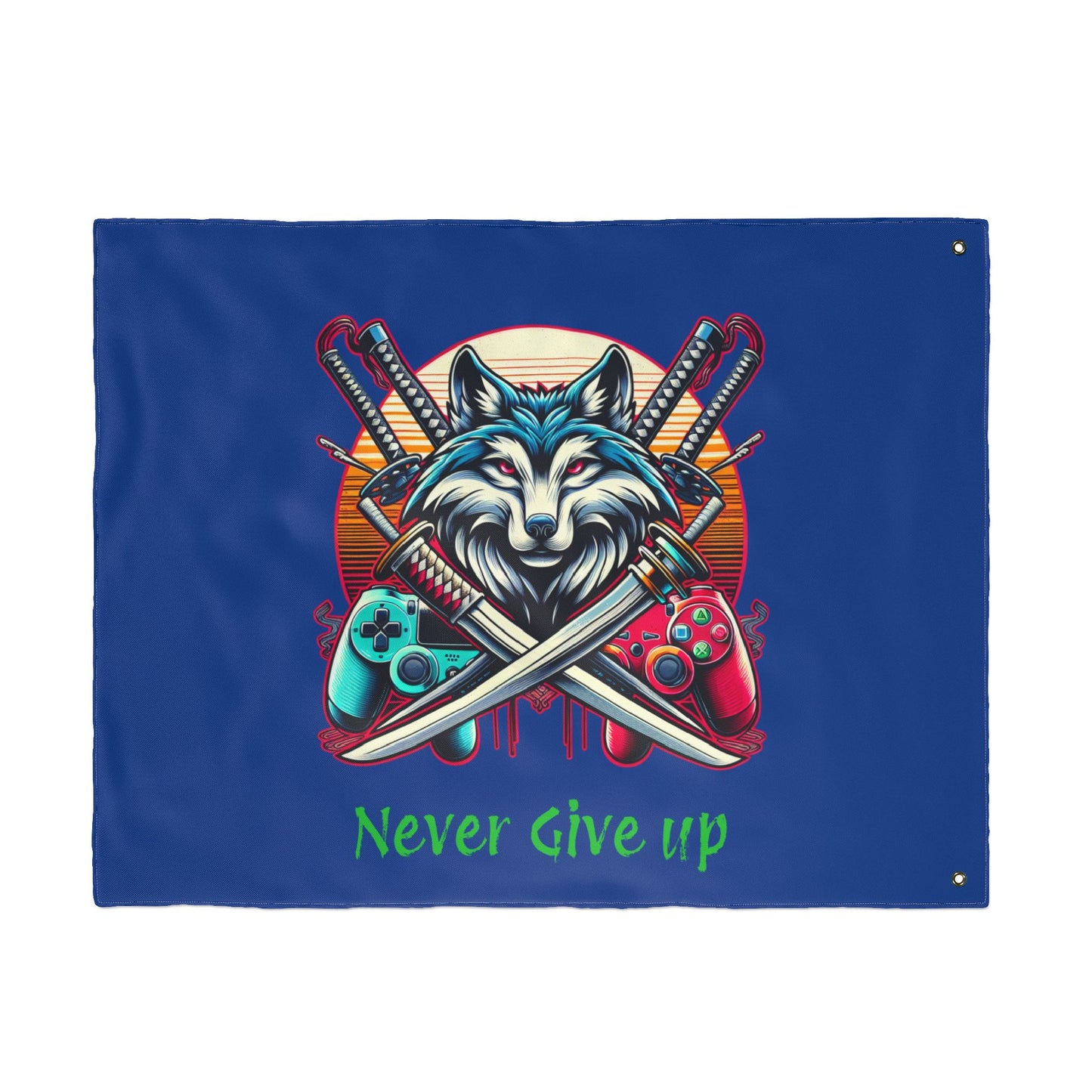 Flag - Xp Wolf Gamer Flag Double Sided Design
