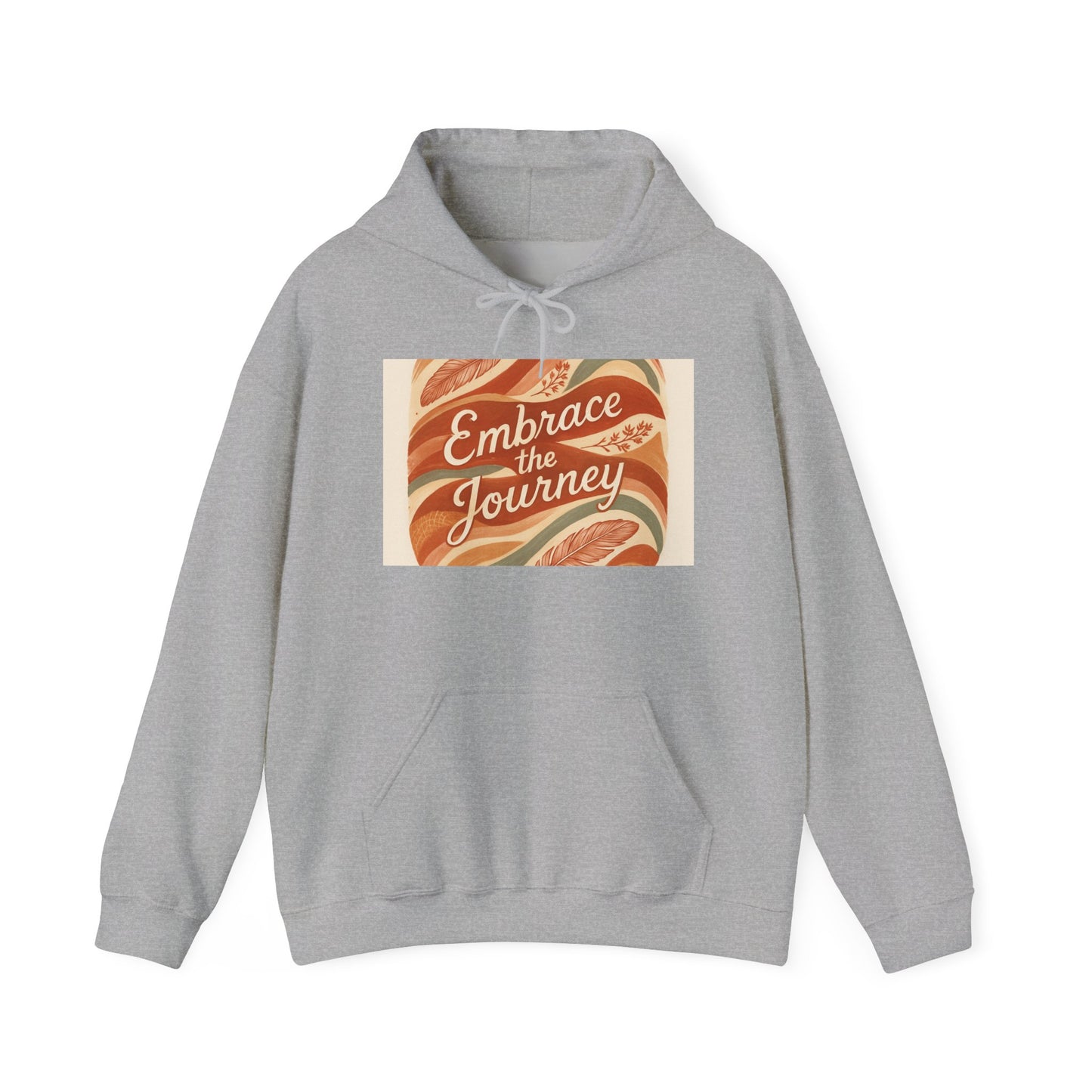 Hoodie - 'To Embrace the Journey' Unisex Heavy Blend™ Sweatshirt