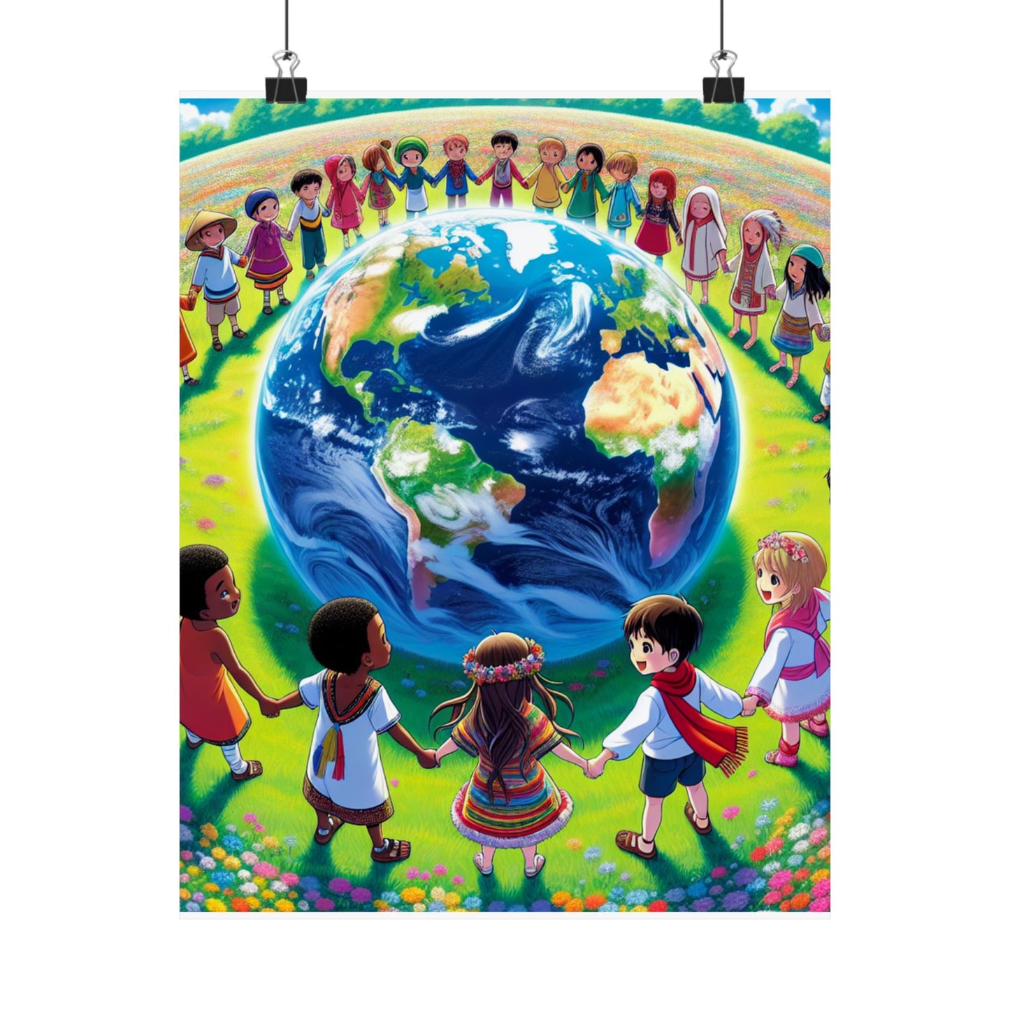 Peace And Love To The World Posters
